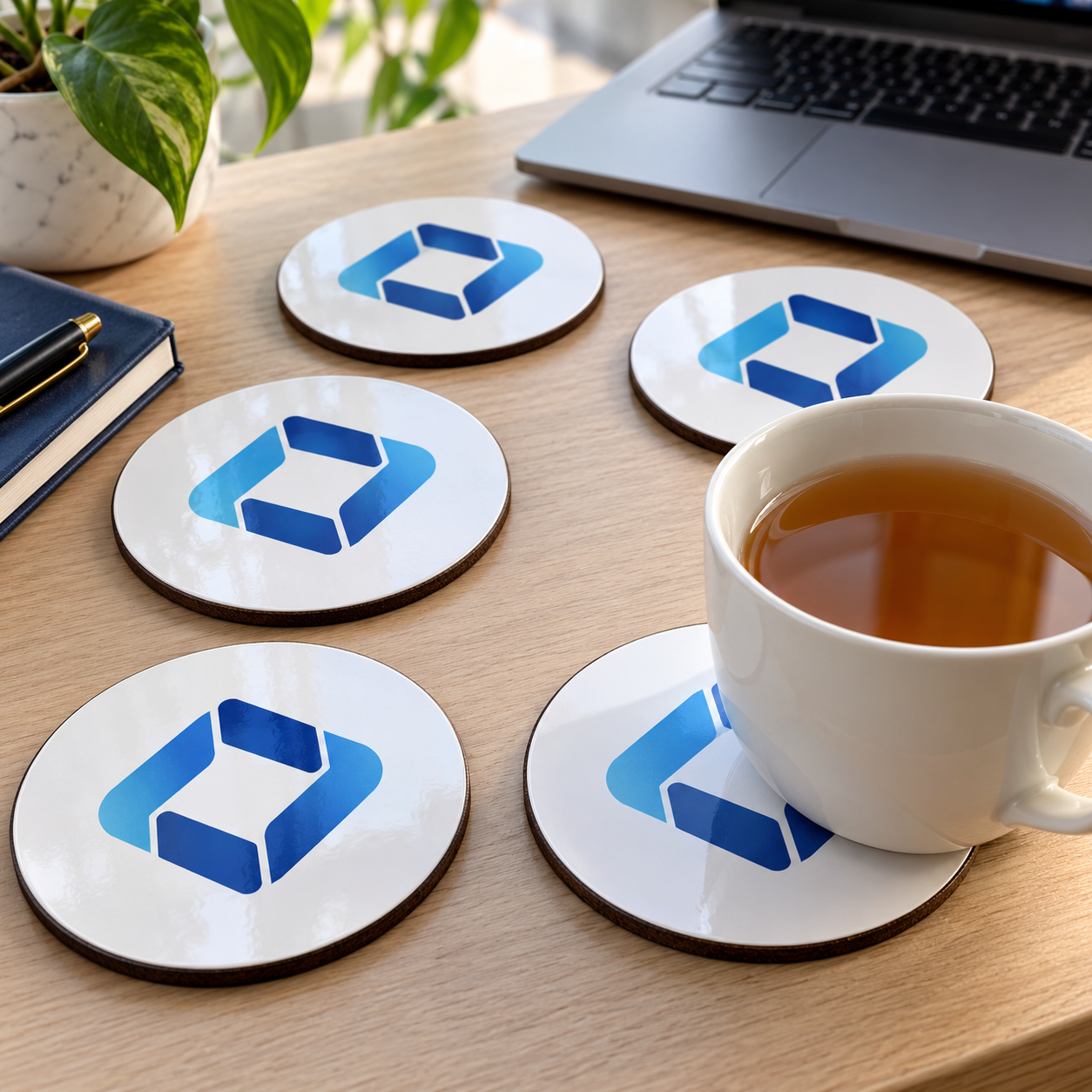 TC3 MDF Tea Coaster Round 